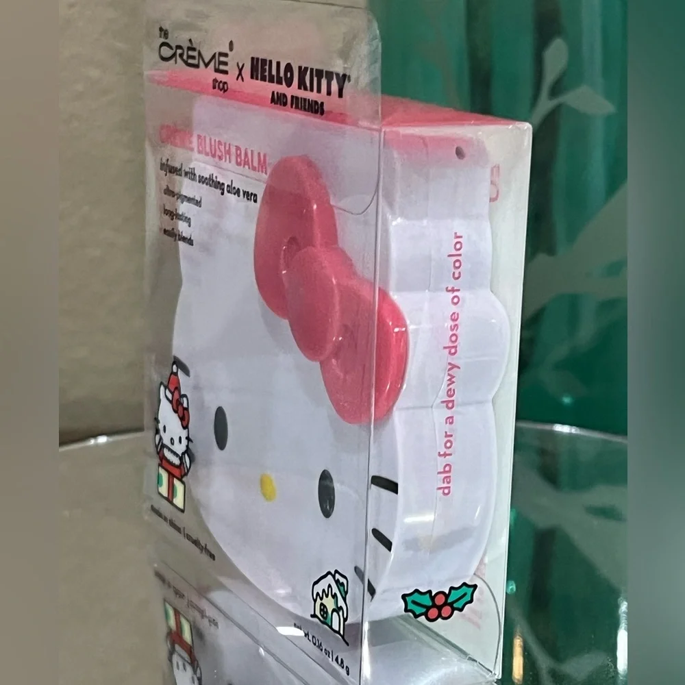 The Crème Shop x Hello Kitty Creme Blush Balm in Winterberry, new!